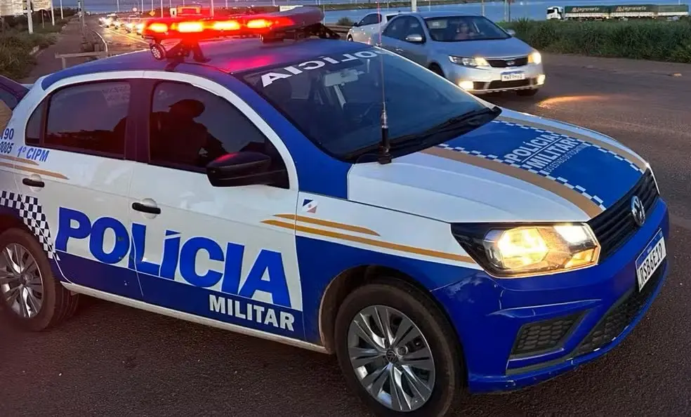 Viatura da Polícia Militar do Tocantins — Foto: Divulgação/PMTO