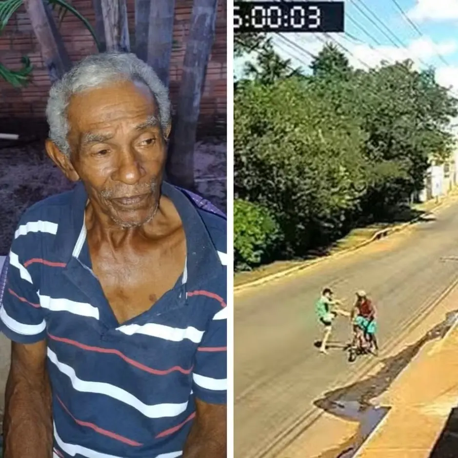 Idoso foi agredido no meio de uma rua de Gurupi — Foto: Arquivo Pessoal/ Reprodução/ TV Anhanguera Idoso foi agredido no meio de uma rua de Gurupi — Foto: Arquivo Pessoal/ Reprodução/ TV Anhanguera