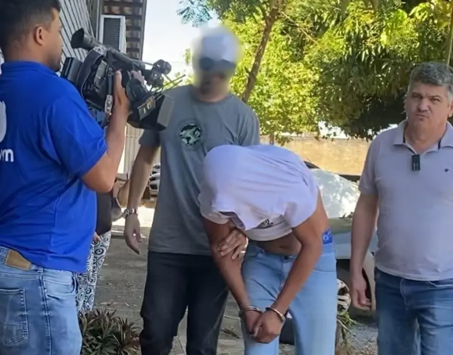 Vítima relatou nas redes sociais ter sido abordado por dois homens armados enquanto saía de casa - Foto: Divulgação PCTO