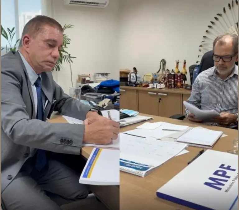 Amastha entrega denúncia no MPF sobre suspeitas de irregularidades no transporte escolar de Palmas com verbas federais na gestão passada