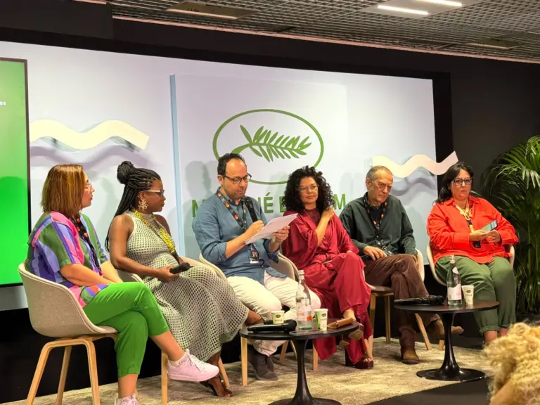 Cineasta Eva Pereira representa as regiões Norte, Nordeste e Centro-Oeste em painel no Marché Du Filme, no Festival de Cannes