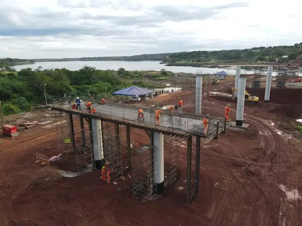 Obras da nova ponte entre TO e MA chegam a 35% de execução, diz DNIT Obras da nova ponte entre TO e MA chegam a 35% de execução, diz DNIT