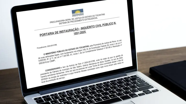 Denúncia de servidores fantasmas na Câmara de São Valério vira alvo de abertura de inquérito