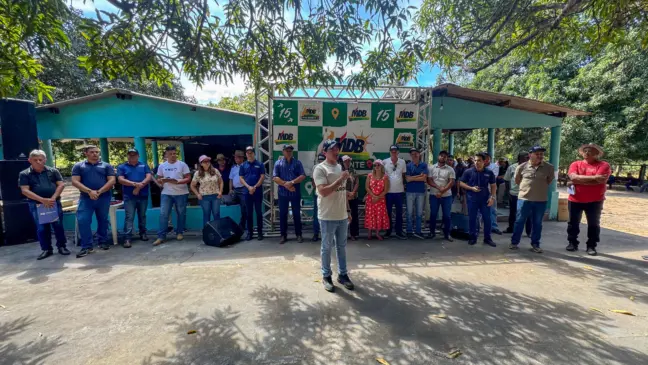 Caravana MDB Presente prega diálogo e homenageia históricos do Sudeste; Guimarães: “o MDB será protagonista desse novo momento político no Tocantins”