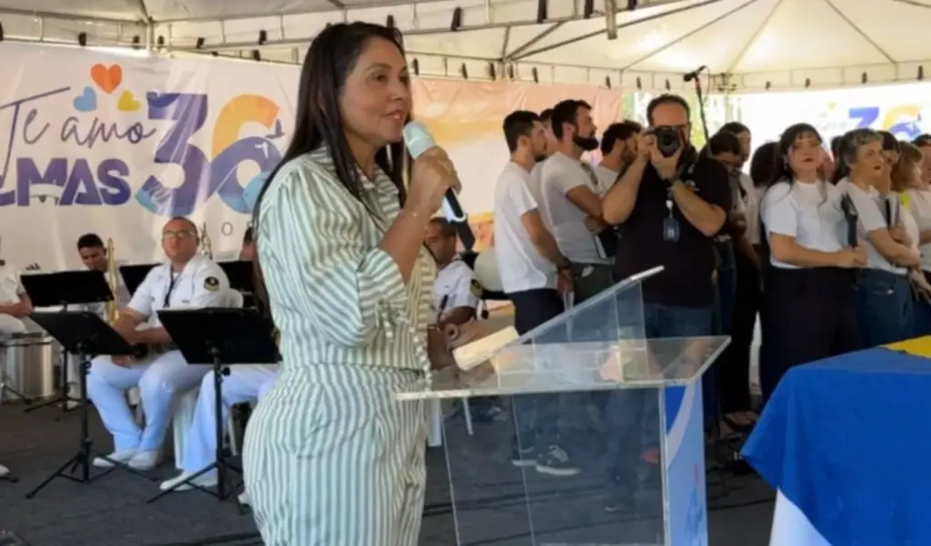Palmas, 36 anos: Vanda Monteiro parabeniza população e destaca empenho da atual gestão: “Tudo é prioridade e quando o gestor quer, ele faz!”