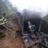 Bombeiros combateram o fogo na zona rural de Araguatins — Foto: Divulgação/Bombeiros
