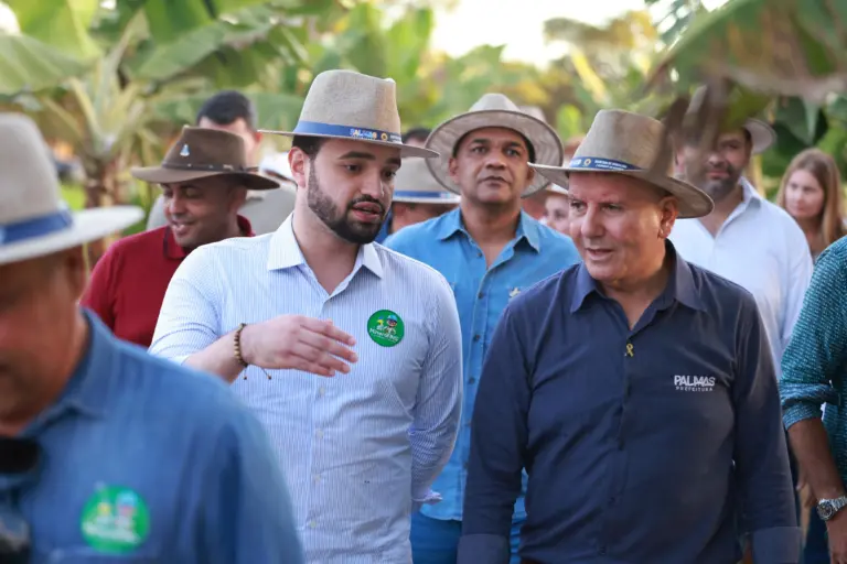 Ao lado de Eduardo Siqueira, Marcos Júnior visita a Agrotins e defende protagonismo de Palmas no agronegócio
