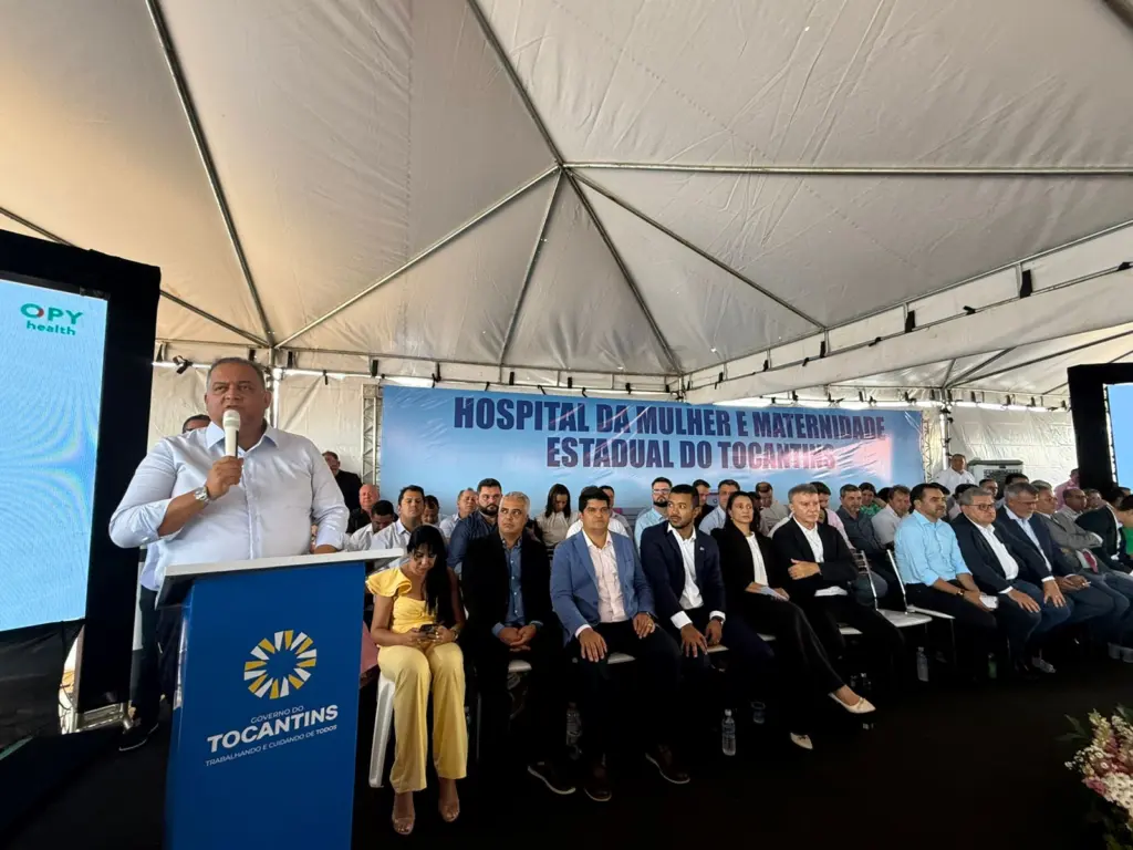 Presidente do Senado, Eduardo Gomes diz que PPP para obra de hospital é histórica e repercute gesto e bom momento entre prefeito de Palmas e Wanderlei: “imagem que simboliza muito”