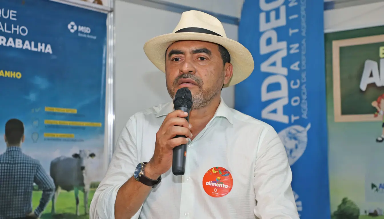 Governador Wanderlei Barbosa destacou o reconhecimento como um grande avanço rumo à abertura de novos mercados que exigem o selo internacional - Foto: Antônio Gonçalves/Governo do Tocantins