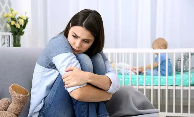 Depressão pós-parto - Foto: Freepik Depressão pós-parto - Foto: Freepik