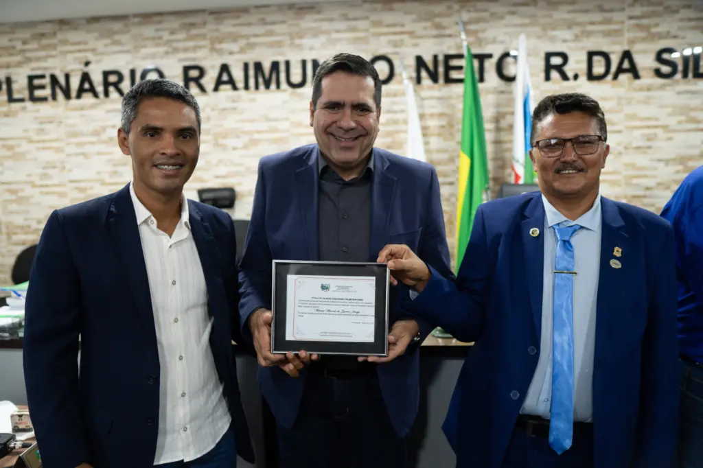Na Câmara, ele ainda anunciou que o novo repasse será para obras no município - Foto: Rafael Braúna/Ascom Na Câmara, ele ainda anunciou que o novo repasse será para obras no município - Foto: Rafael Braúna/Ascom
