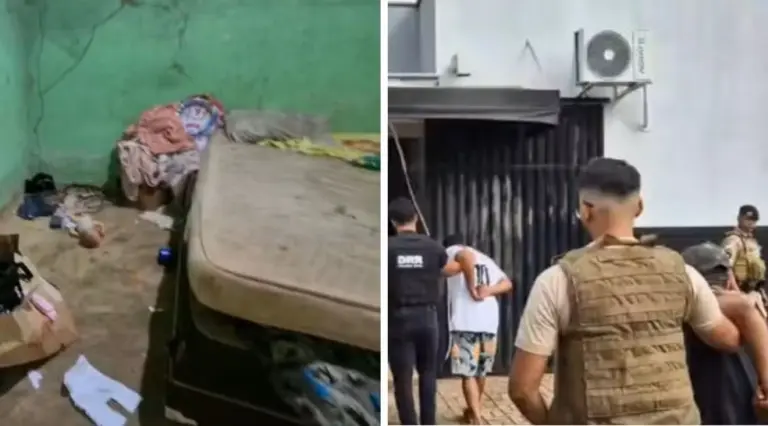 Suspeitos foram presos no dia 1º de maio, em Nova Olinda — Foto: Reprodução/Polícia Civil