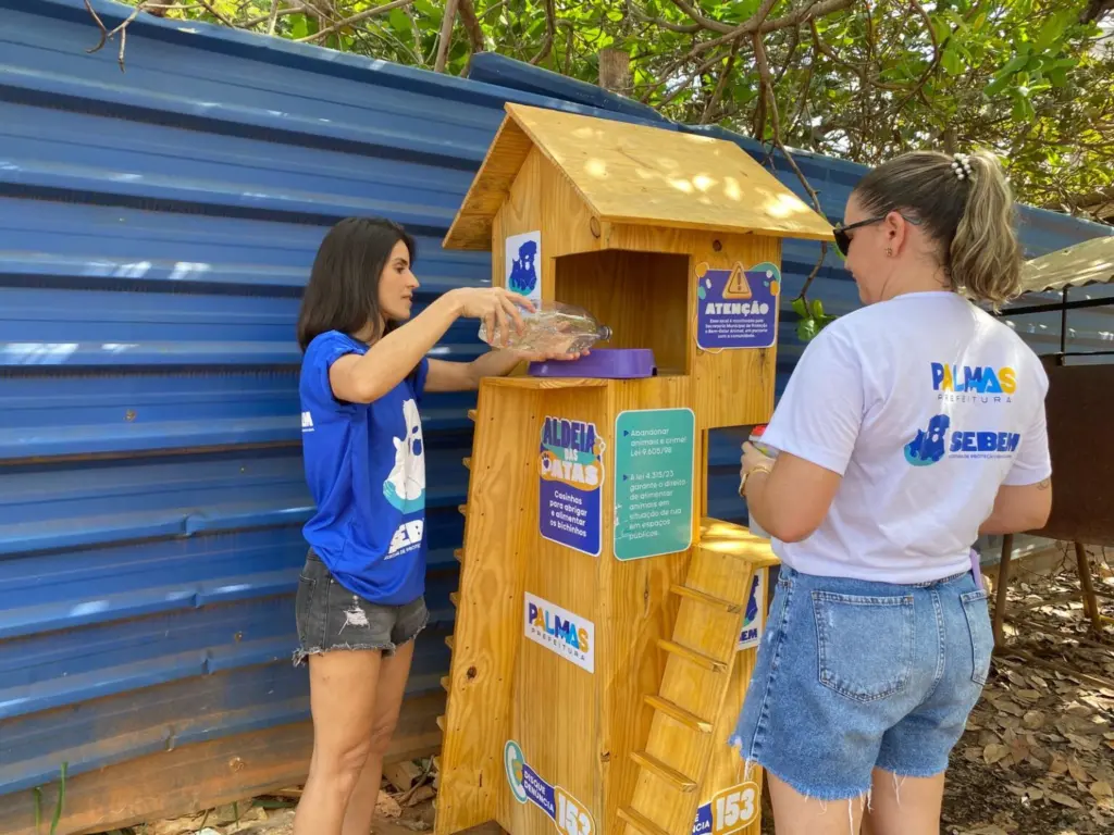 A Secretaria Municipal de Proteção e Bem-Estar Animal (Sebem) escolheu celebrar o Dia do Trabalhador levando abrigo e alimento para os animais de rua da capital - Foto: Diogo Paz