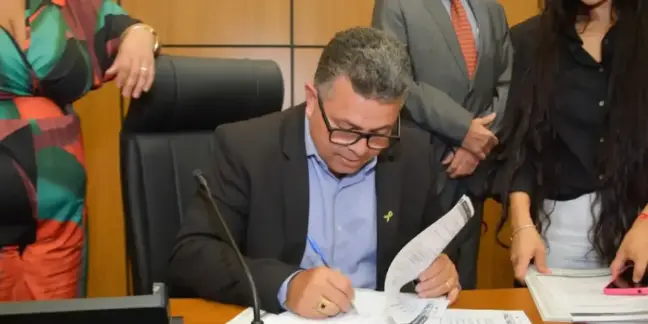 Presidente da Comissão de Finanças da Câmara de Palmas, Folha Filho - Foto: Fernando Lucas/Ascom