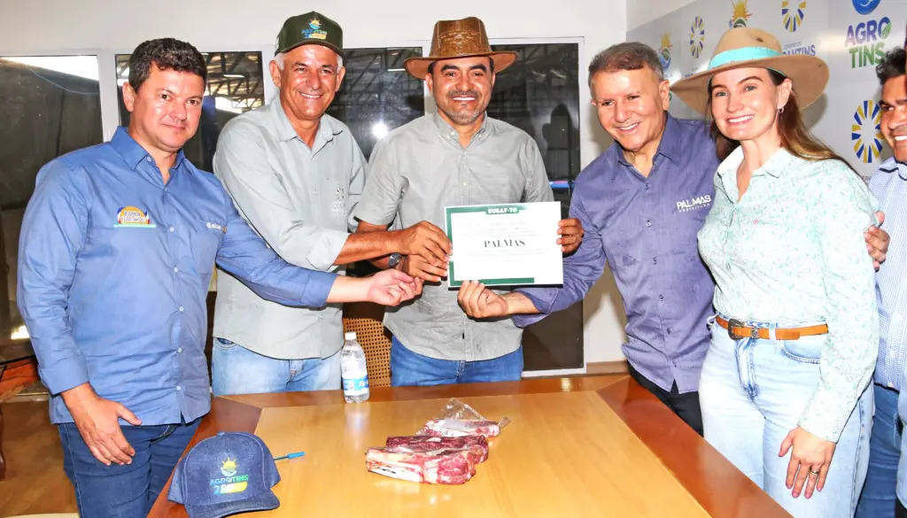 Governador Wanderlei Barbosa assinou a adesão de Palmas ao Susaf/TO durante a Agrotins 25 anos - Foto: Marcio Vieira/Governo do Tocantins