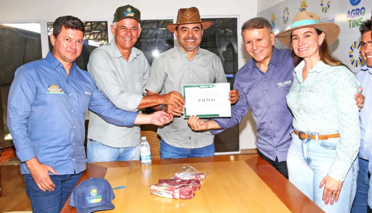 Governador Wanderlei Barbosa assinou a adesão de Palmas ao Susaf/TO durante a Agrotins 25 anos - Foto: Marcio Vieira/Governo do Tocantins