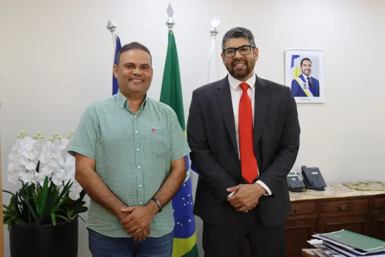 Encontro teve como pauta a implementação de um núcleo do Instituto de Identificação no município - Foto: Larissa Mendes / Governo do Tocantins