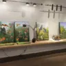 Exposição de arte “Natureza Urbana, Palmas Cidade em Cores” da artista visual Maria do Rosário está aberta para visitação 
