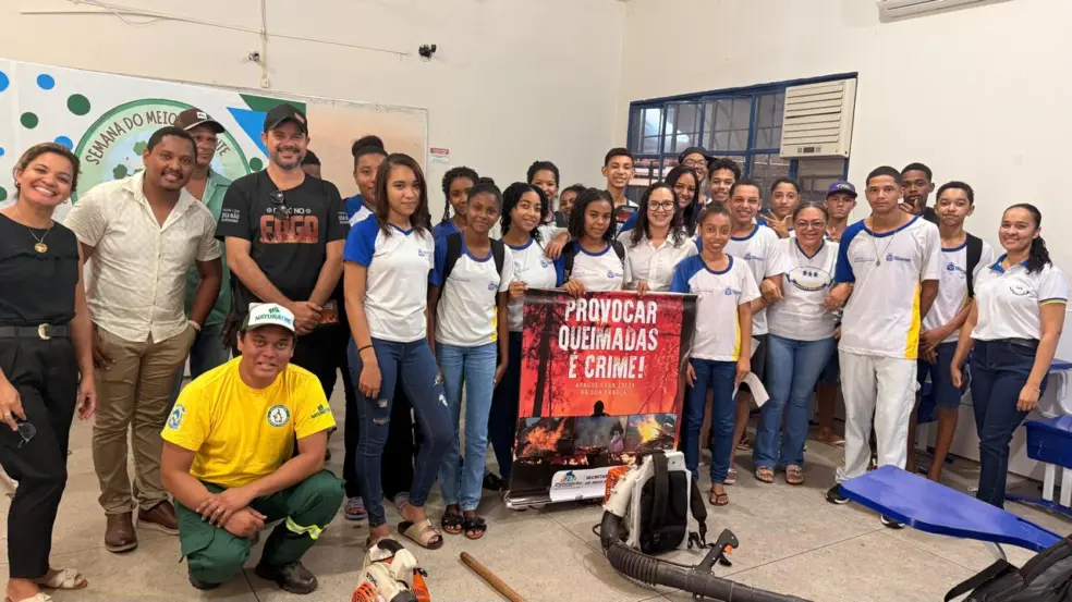 Carreata Foco no Fogo em Conceição do Tocantins - Foto: Washington Luiz/Governo do Tocantins