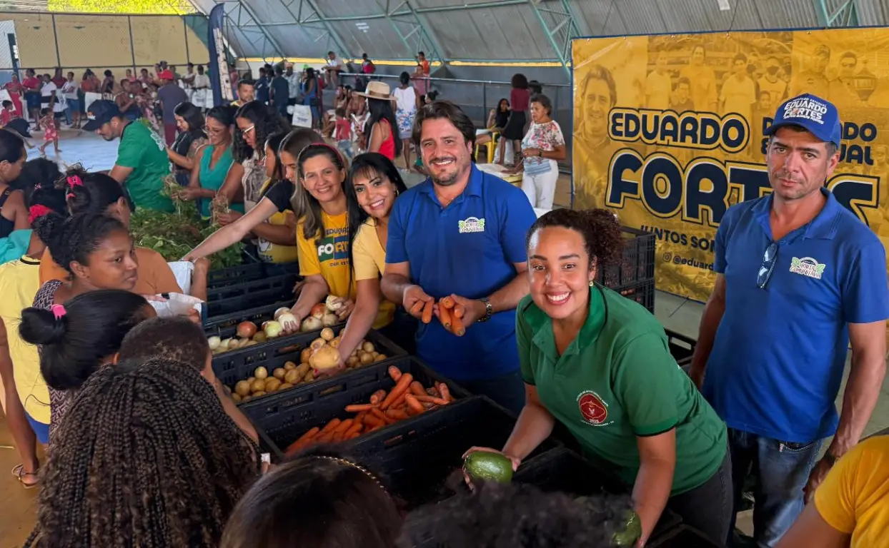 Deputado Eduardo Fortes entrega alimentos a mais de 500 famílias em Santa Rosa
