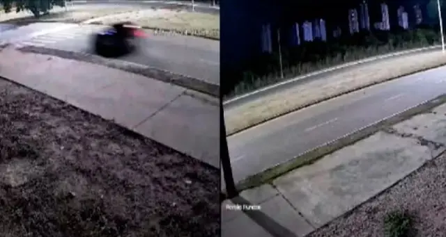 Motociclista é baleado por motorista de carro em avenida de Palmas — Foto: Reprodução/TV Anhanguera