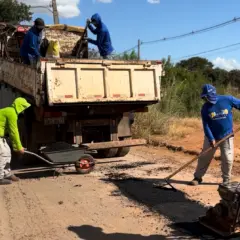 Força-tarefa com serviços de infraestrutura é intensificada em quadras da região norte de Palmas