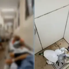 Vistoria do Ministério Público no HGP encontra irregularidades — Foto: Reprodução/TV Anhanguera