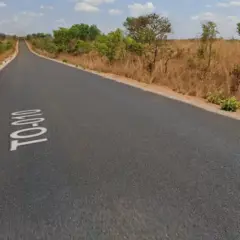 Acidente com vítima aconteceu em trecho da TO-010 — Foto: Divulgação/Google Street View