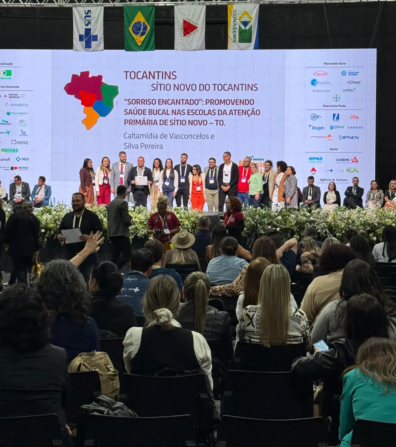 Sítio Novo do Tocantins tem experiência reconhecida como a melhor do estado em congresso nacional de saúde