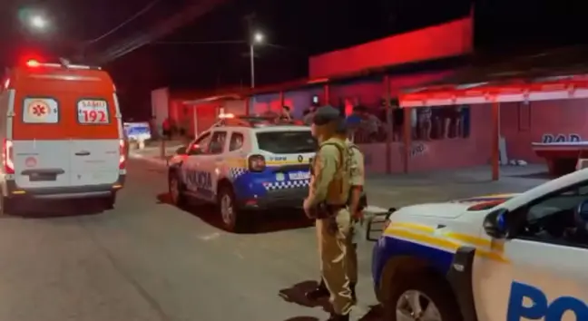 Polícia investiga suspeita de homicídio e lesão grave no Setor Novo Horizonte, em Araguaína — Foto: Reprodução/Araguaína No Foco