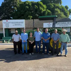 Fortes cita sua articulação e também agradece senador por trator zero que vai reforçar agricultura familiar em Gurupi