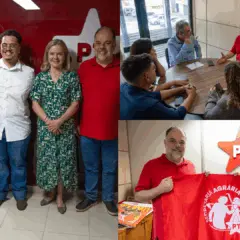 Dr Luiz Antônio entra na disputa pelo comando do PT no TO, é recebido por ministros e prega: “O PT precisa voltar a ser um instrumento de luta popular”