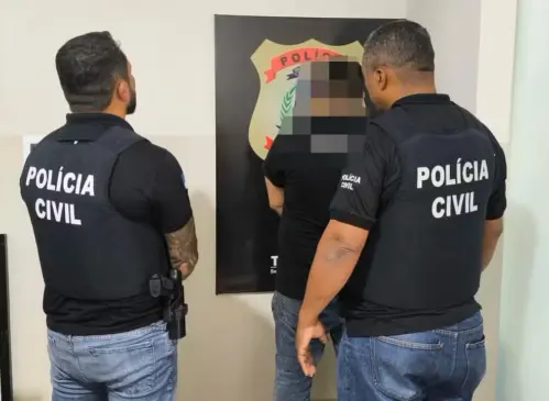 Homem de 27 anos foi preso em Araguaína — Foto: Divulgação/Polícia Civil