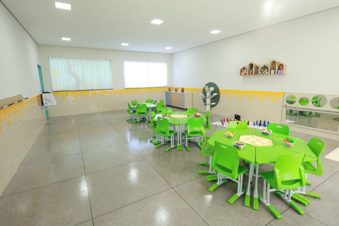 Novas salas atenderão crianças da região sul de Palmas em tempo integral – Foto Flávio Cavalera