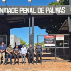 Unidade Penal Regional de Palmas, uma das maiores do Estado, foi inspecionada - Foto: Nayla Oliveira/Governo do Tocantins