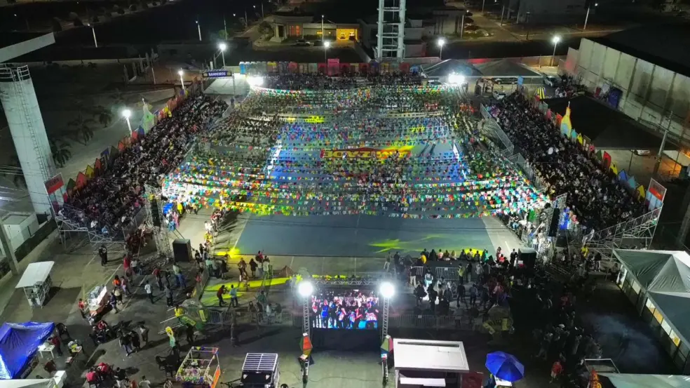 Com prefeita vestida a caráter e classe política local, Gurupi abre Arraiá da Amizade 2025 com grande público