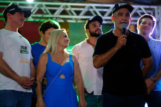 Em evento com Guimarães e deputados, Amélio diz que Wanderlei é seu ídolo político, promete honrar o Bico e “zelar de todo o Estado” se for eleito governador