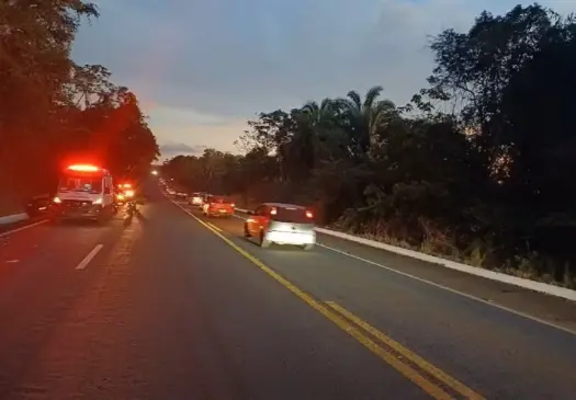 Homem de 43 anos morre após ter ataque cardíaco enquanto dirigia na BR-153 — Foto: PRF-TO/Divulgação Homem de 43 anos morre após ter ataque cardíaco enquanto dirigia na BR-153 — Foto: PRF-TO/Divulgação