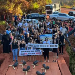 Manifestação na “Ponte da Morte” pede respeito e ação imediata das autoridades; Veja os apelos da comunidade!