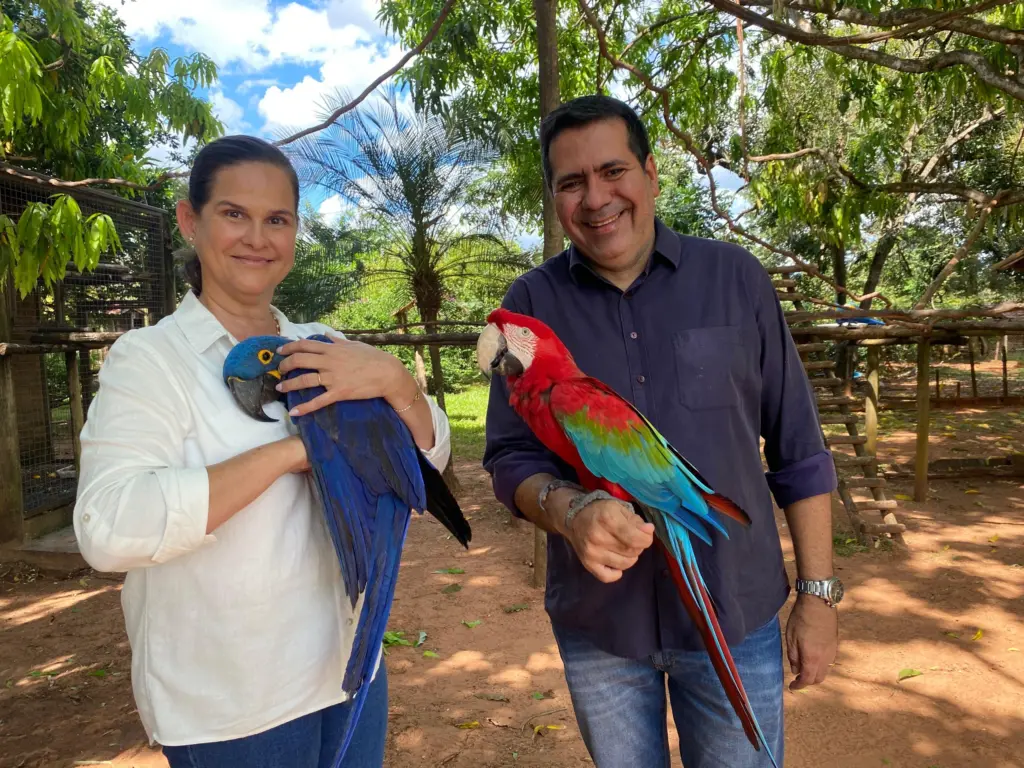 O parlamentar conheceu de perto a rotina do local, o único na região norte que realiza acolhimento e reabilitação de animais silvestres O parlamentar conheceu de perto a rotina do local, o único na região norte que realiza acolhimento e reabilitação de animais silvestres