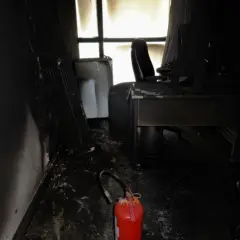 Atividades são suspensas na Aleto hoje por causa do princípio de incêndio