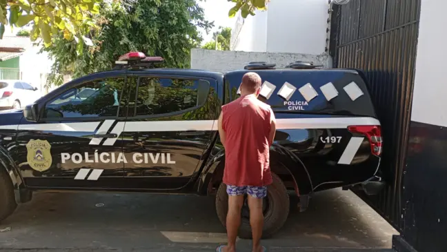 Homem é investigado por tráfico e associação para o tráfico e foi preso na manhã de hoje pela PC-TO - Foto: DICOM SSP TO 