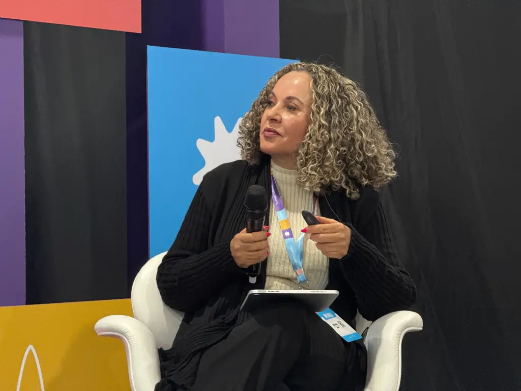 Prefeita Josi Nunes durante apresentação na Summit Cidades 2025 - Foto: Ascom Josi Nunes