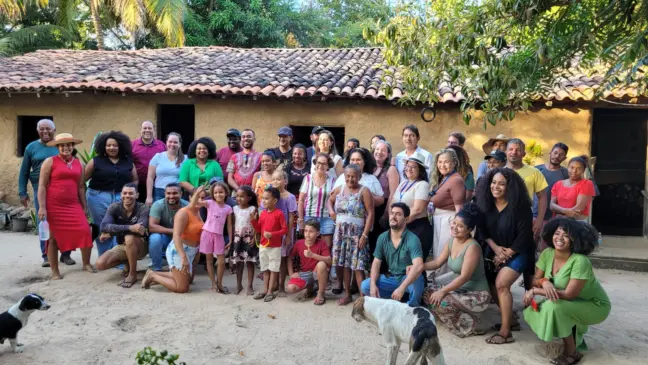 Registro da visita ao Quilombo Ilha de São Vicente, em Araguatins - Foto: Dalvanilde Serra/Governo do Tocantins