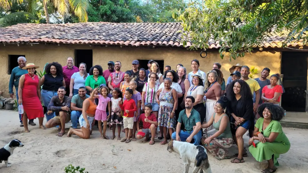 Registro da visita ao Quilombo Ilha de São Vicente, em Araguatins - Foto: Dalvanilde Serra/Governo do Tocantins