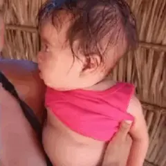 Bebê indígena morreu enquanto aguardava vaga na UTI — Foto: Reprodução