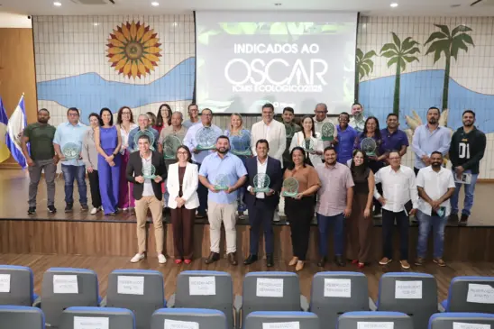 Gestores foram premiados em cinco categorias que levam em consideração as ações ambientais desenvolvidas dentro do município - Foto: Marcel de Paula/Governo do Tocantins