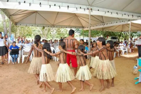Povo Xerente grava EP com cânticos ancestrais da Festa Dasĩpê, na Aldeia Morrão