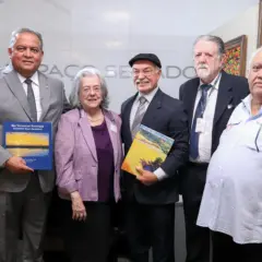 Com apoio do vice-presidente do Senado Eduardo Gomes, artista Otoniel Fernandes inaugura exposição em homenagem aos 65 anos de Brasília
