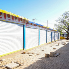 Arca de Taquaralto recebeu boxes padronizados – Foto: Tainara Saraiva